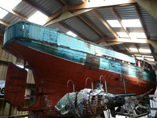 Harriet - starboard side, looking forward