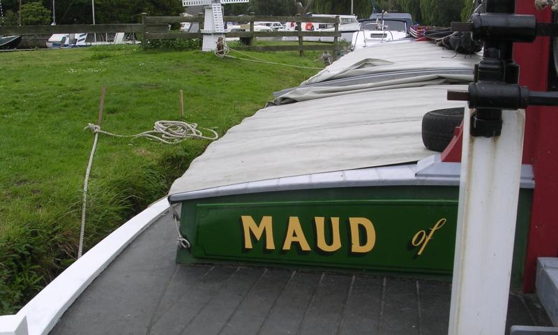 Maud - alongside