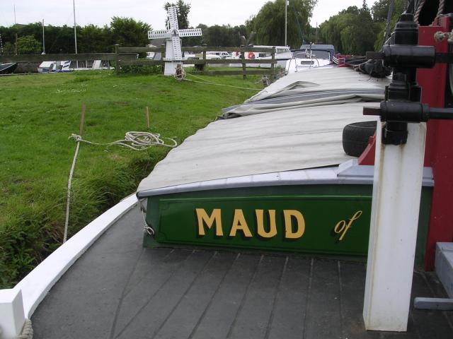 Maud - alongside