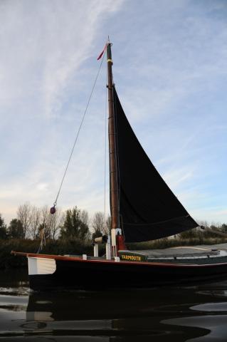 Maud, on the River Yare, Oct 2014