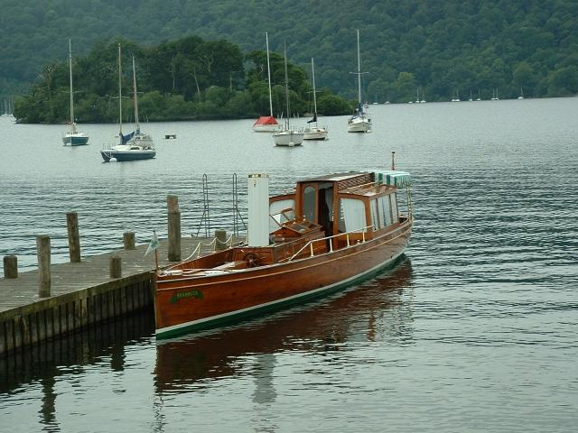 SHAMROCK - on 90th birthday. Port side.