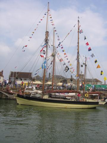 Speedwell at Yarmouth, port side