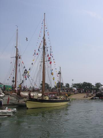 Speedwell at Yarmouth, port bow