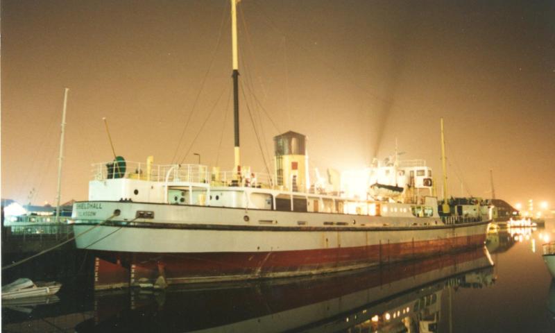 Shieldhall - starboard quarter looking forwards