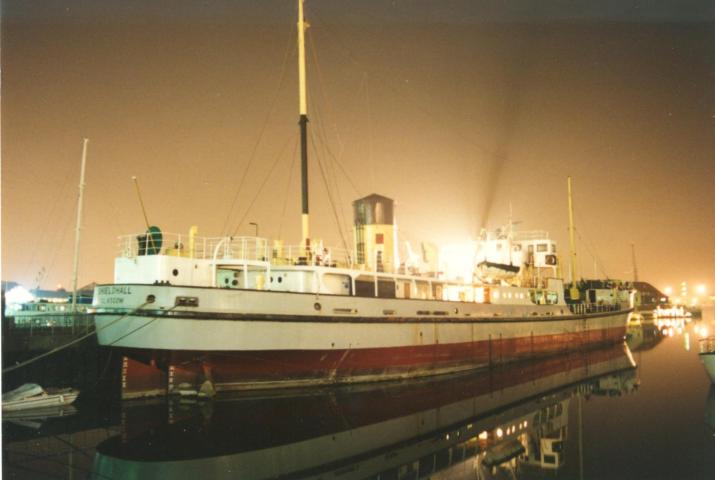 Shieldhall - starboard quarter looking forwards