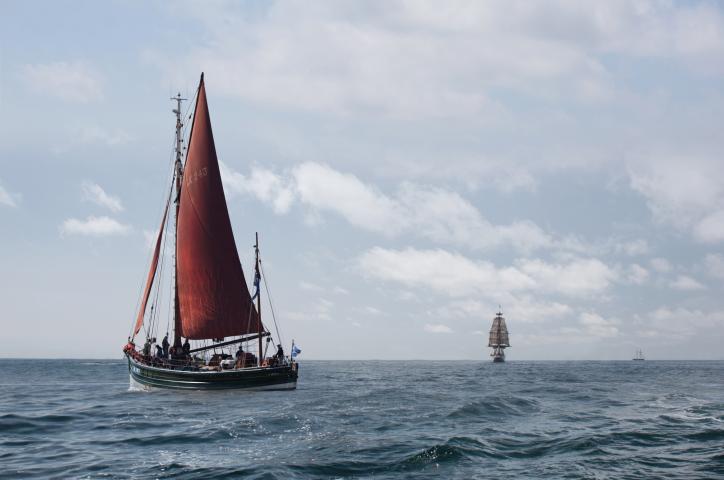 Leaving Waterford, Tall Ships Races 2011