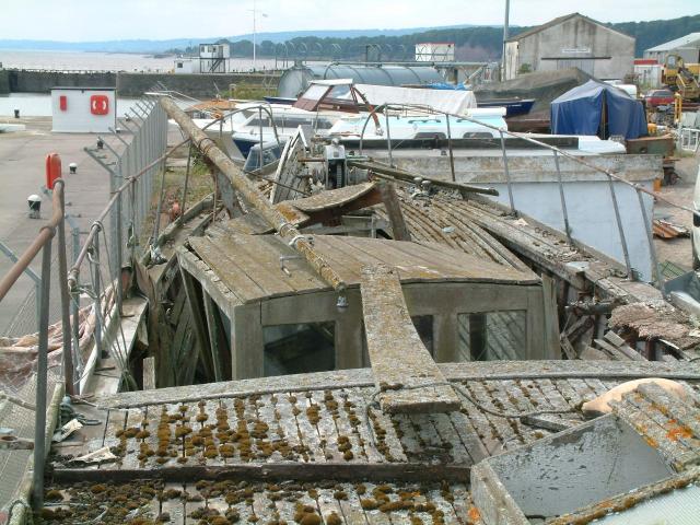 Thordis in need of restoration, 2006