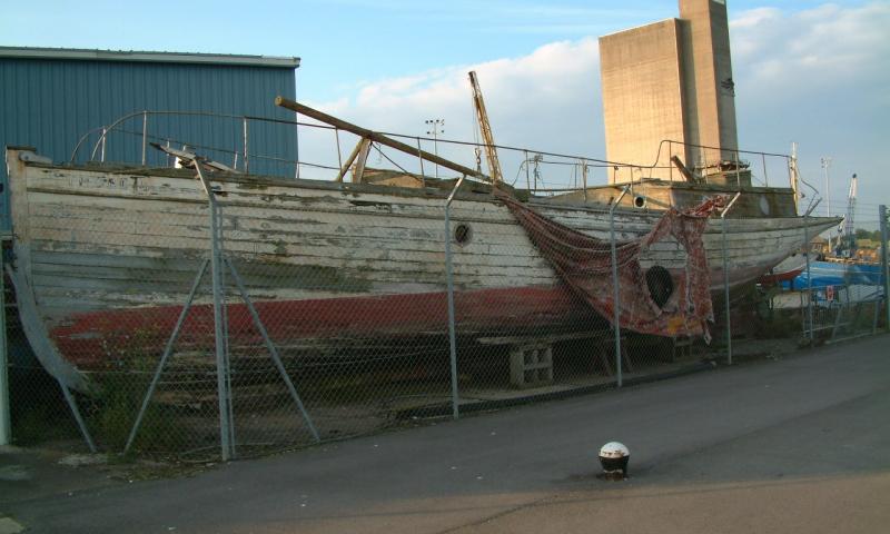 Thordis out the water - port side view