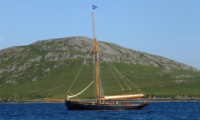 Photo Comp 2012 entry: Mascotte - at anchor, Vatersay