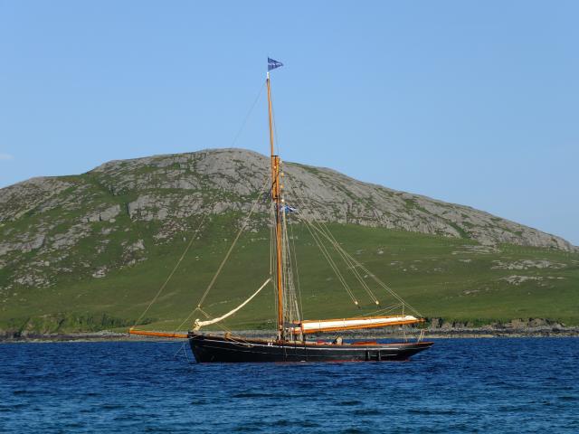 Photo Comp 2012 entry: Mascotte - at anchor, Vatersay