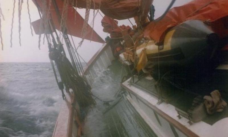 Britannia sailing