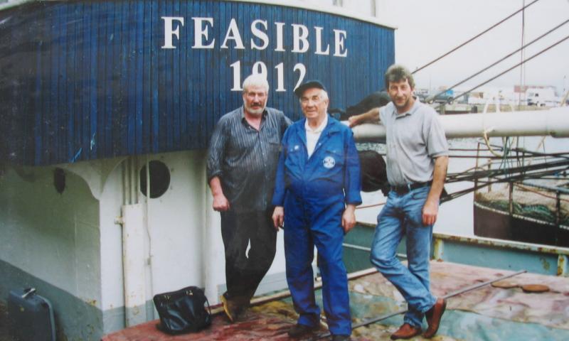 Feasible's owners on deck