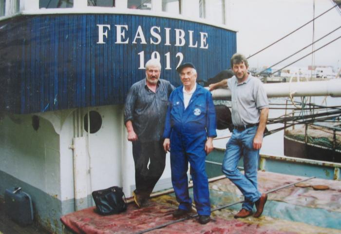 Feasible's owners on deck