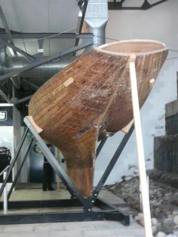 White Rose on display, June 2009