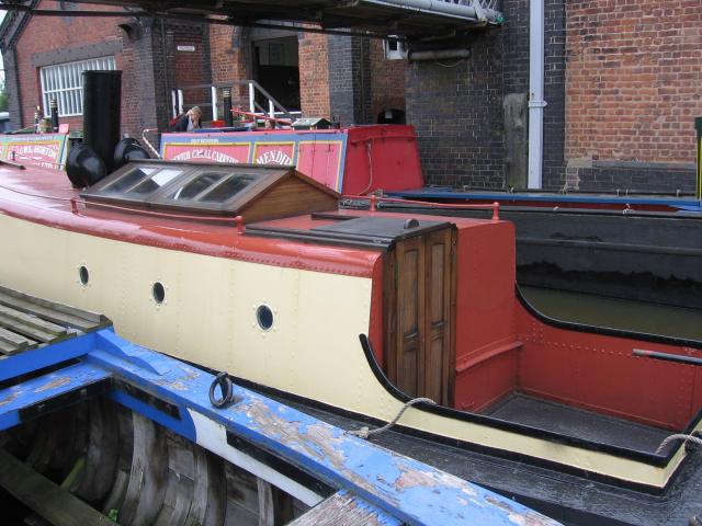 Worcester - port side view of cockpit