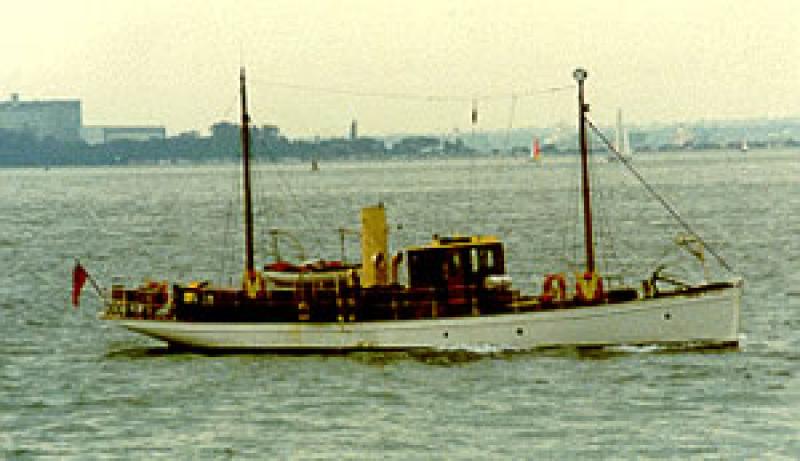 UNDINE - enroute to Loch Ness. Starboard side.