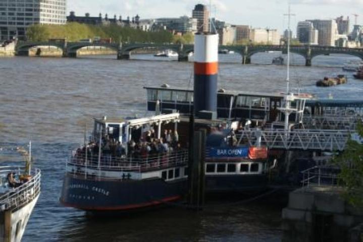 Tattershall Castle - stern view, Thames embankment