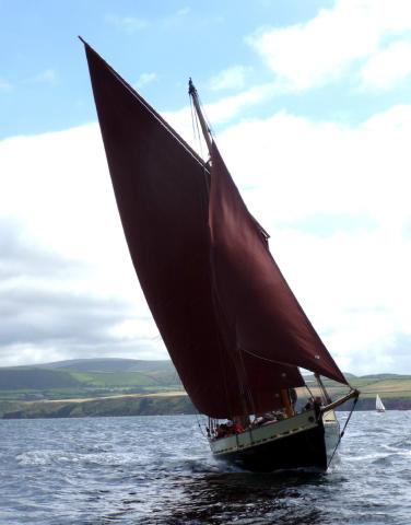 White Heather - bow view