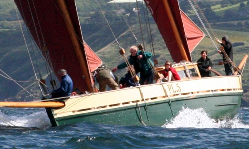 White Heather - under sail, Peel 2008