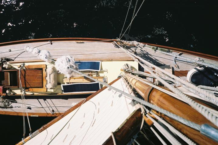 Española - Deck pictured whilst underway Port St. Mary ~ Peel, 2007