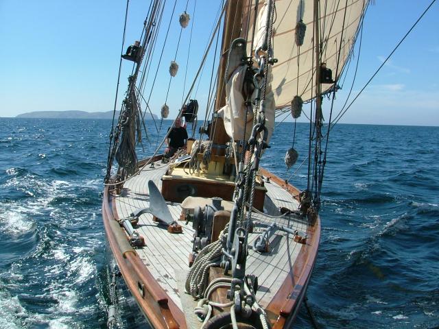 Española - on passage from Port Erin ~ Peel (IOM), 2006.