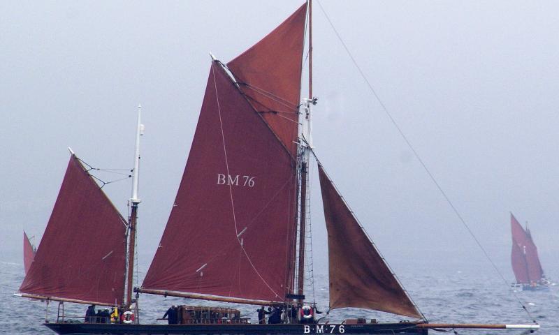 Photo Comp 2012 entry: Brixham sailing trawler - Vigilance BM76