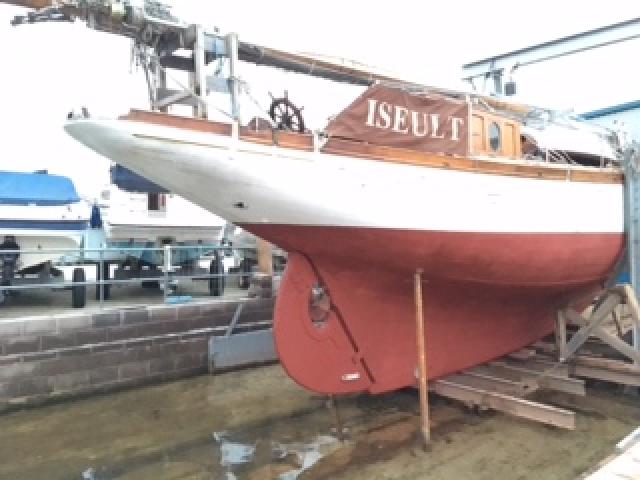 Repair works starboard side view