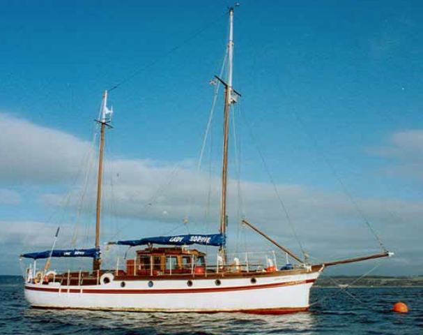 starboard side view