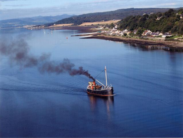 VIC 32 sailing off of Jura 2009