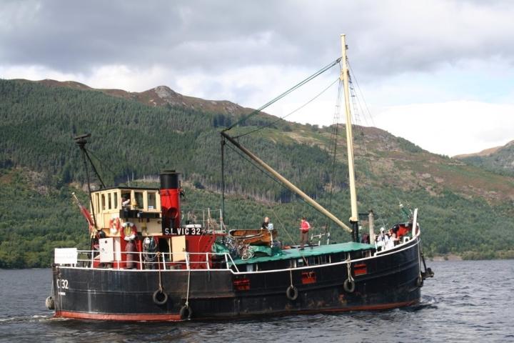 VIC 32 sailing off Jura