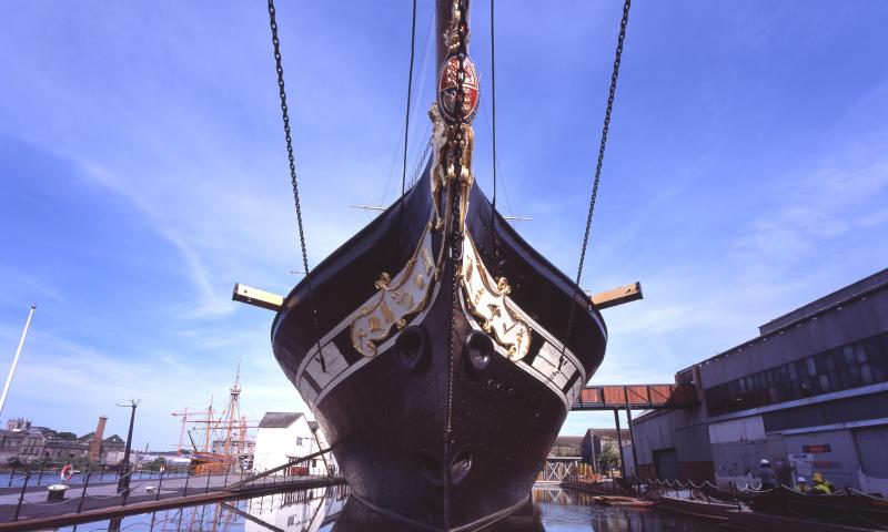 ss Great Britain - bow view
