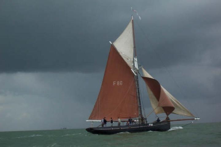 Thistle out sailing
