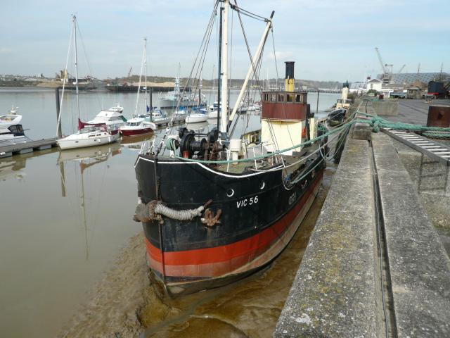 VIC 56 - bow view looking aft