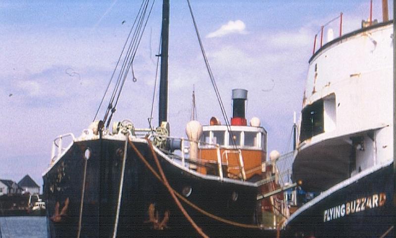 VIC 96 in Elizabeth Dock at Maryport