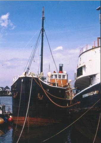 VIC 96 in Elizabeth Dock at Maryport