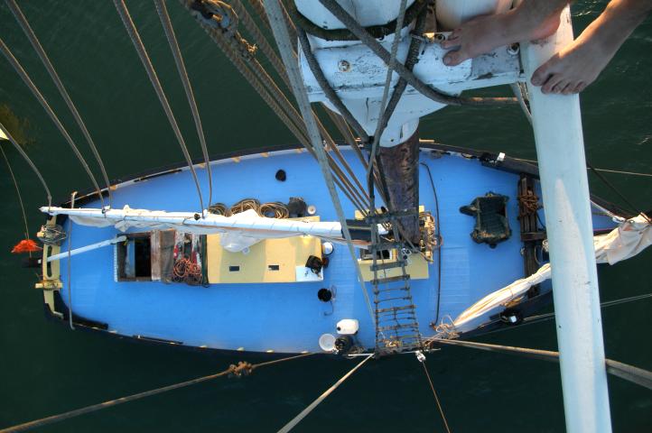 DORIS stern view, ashore