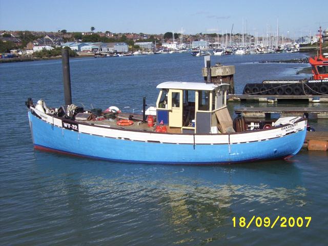 Progress of Whitby - port side view