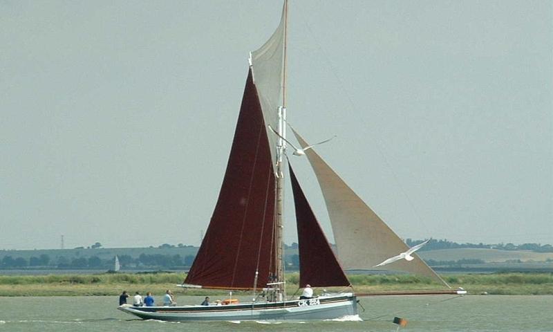 Sallie - starboard side view