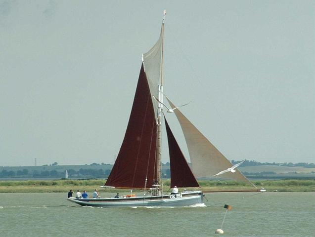 Sallie - starboard side view