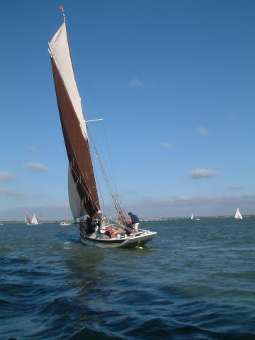 Sallie - seen from the stern