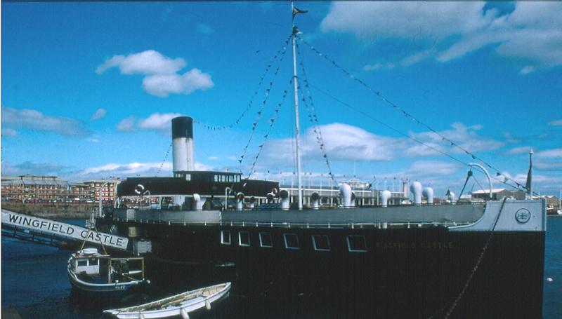 Wingfield Castle - starboard bow