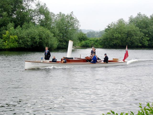 Consuta under way - port side