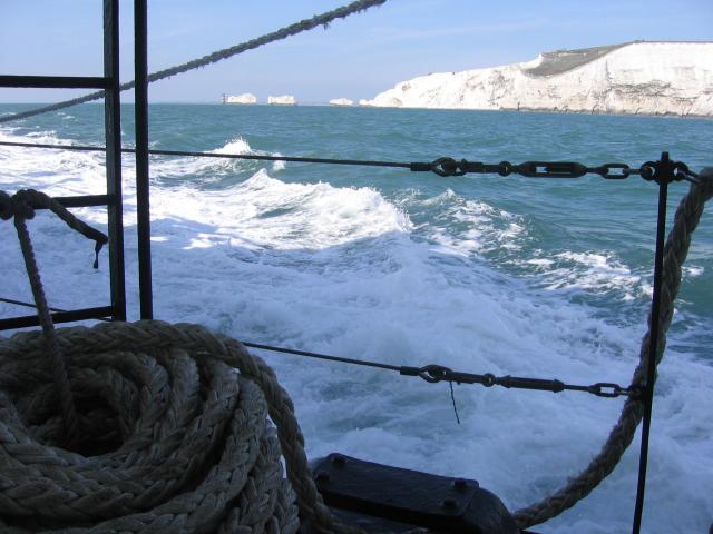 View from Waverley to Isle of Wight