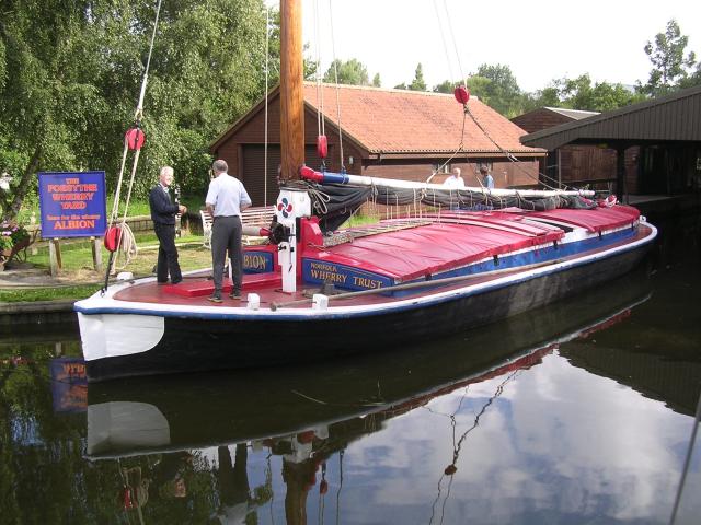 Albion - port bow looking aft