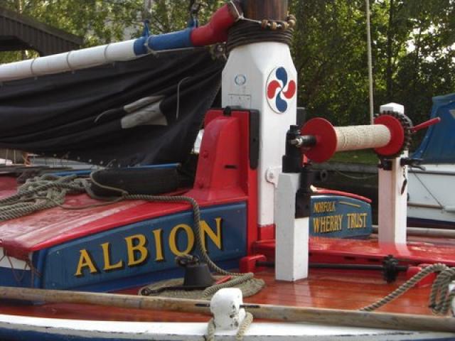 Albion after refit 2009