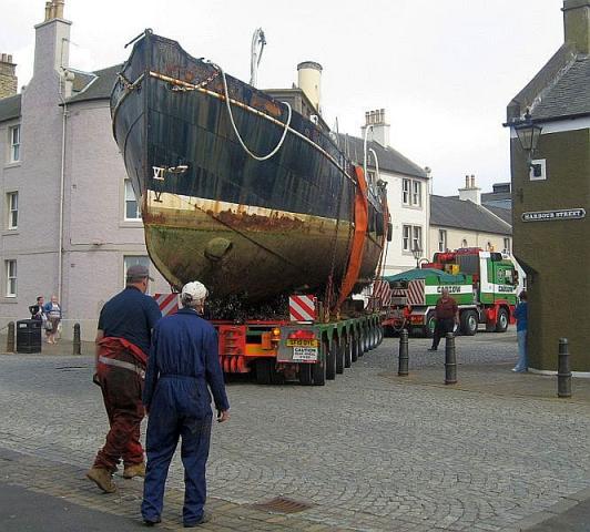 Carola - Being moved to the yard - Photo Comp 2011 entry