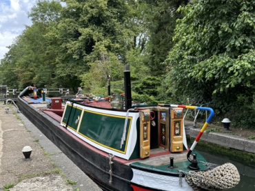 Bletchley moored
