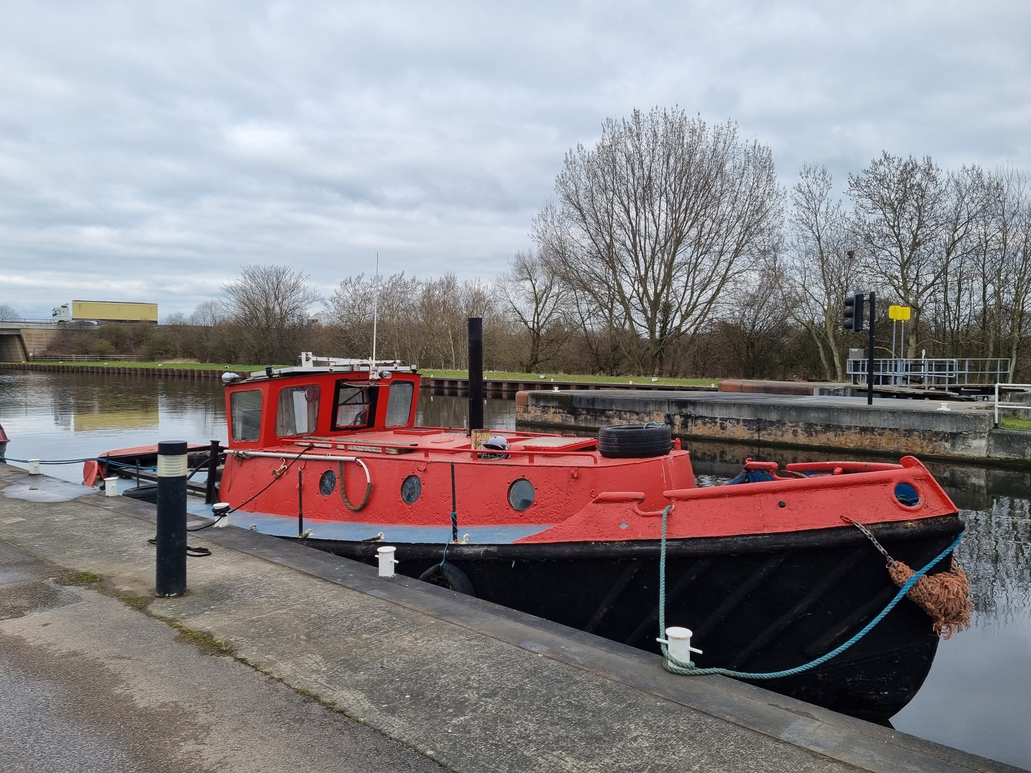 Efgee moored