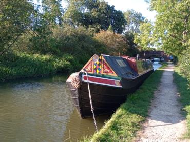 Kenelm moored