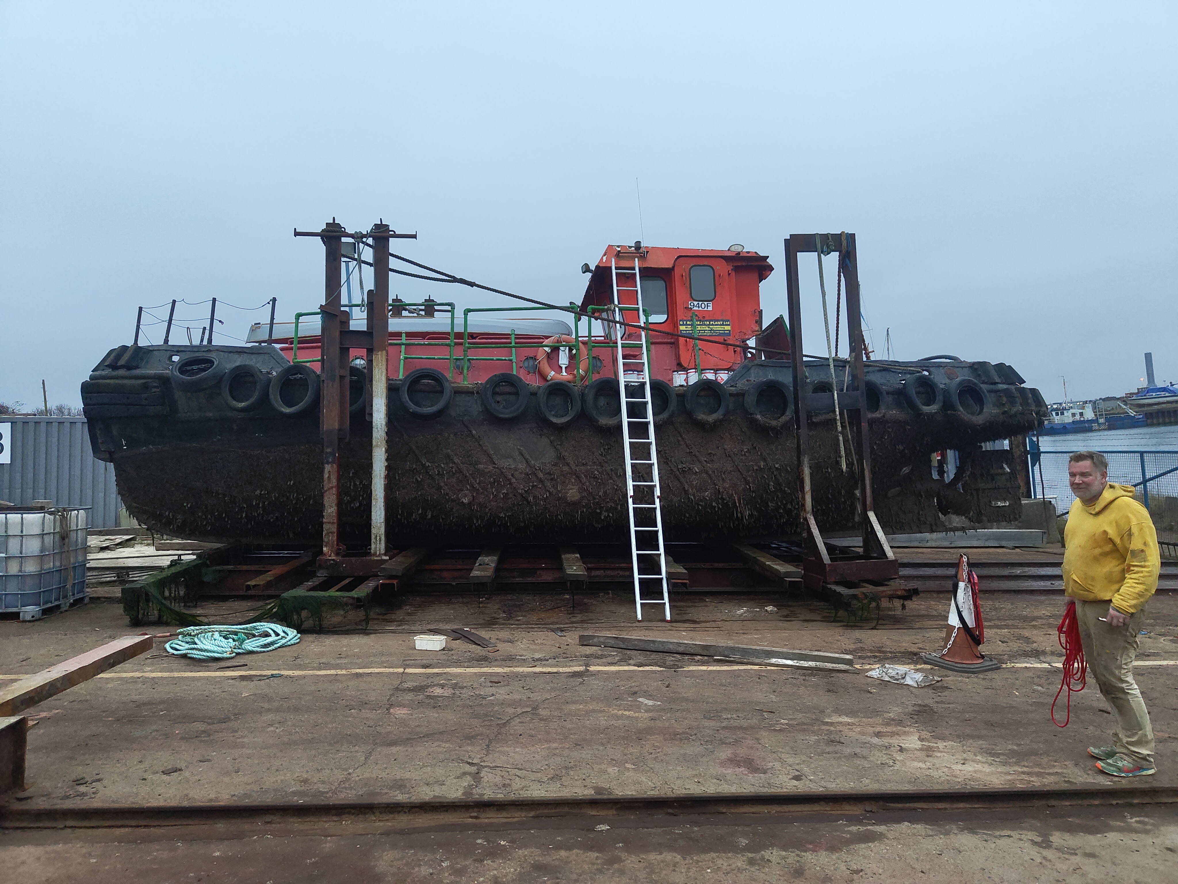 Plaudit being worked on